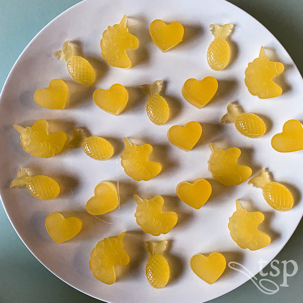 lemon ginger honey gummies