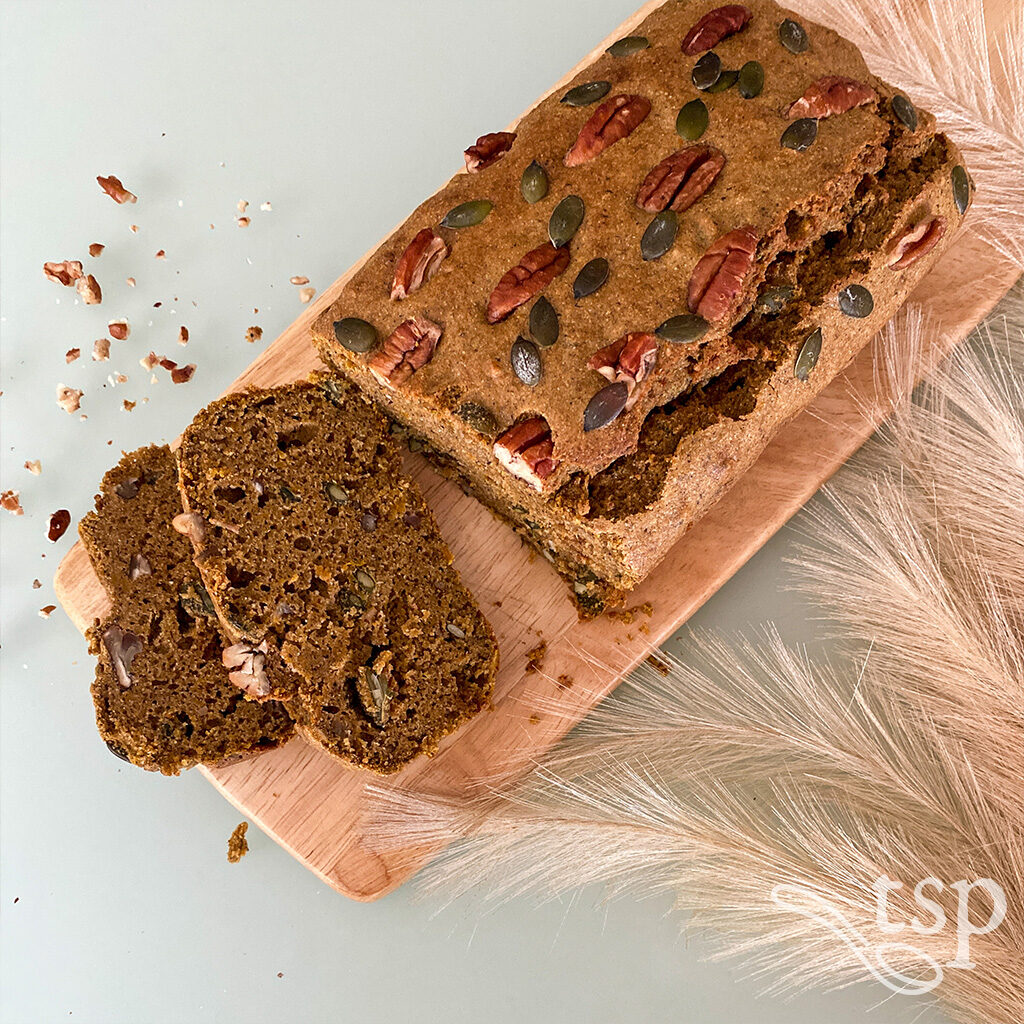 spiced pumpkin pecan bread recipe