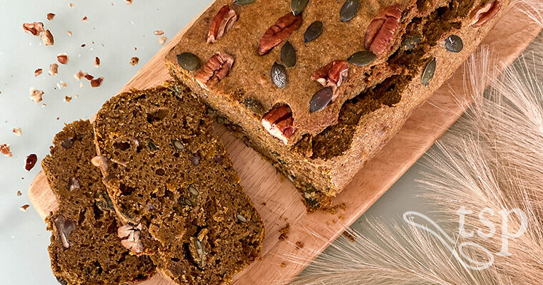 Spiced Pumpkin & Pecan Bread