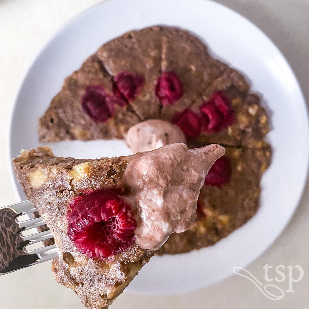 one pan green banana flour pancake