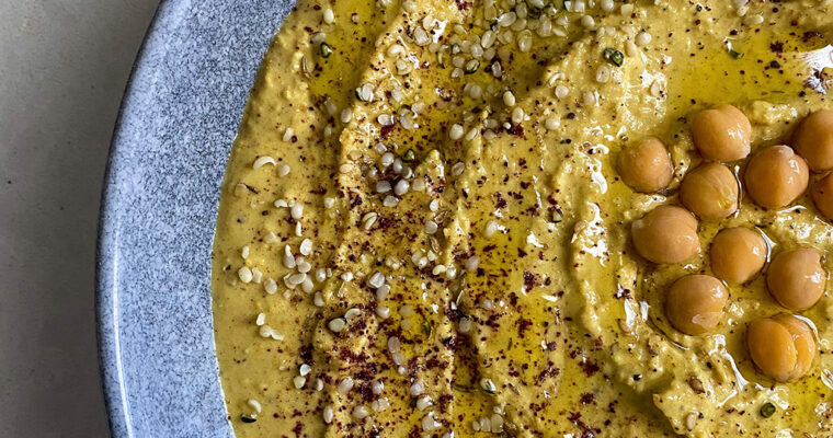 Golden Turmeric Hummus